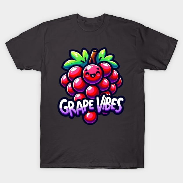 Grape vibes T-Shirt by Ingridpd
